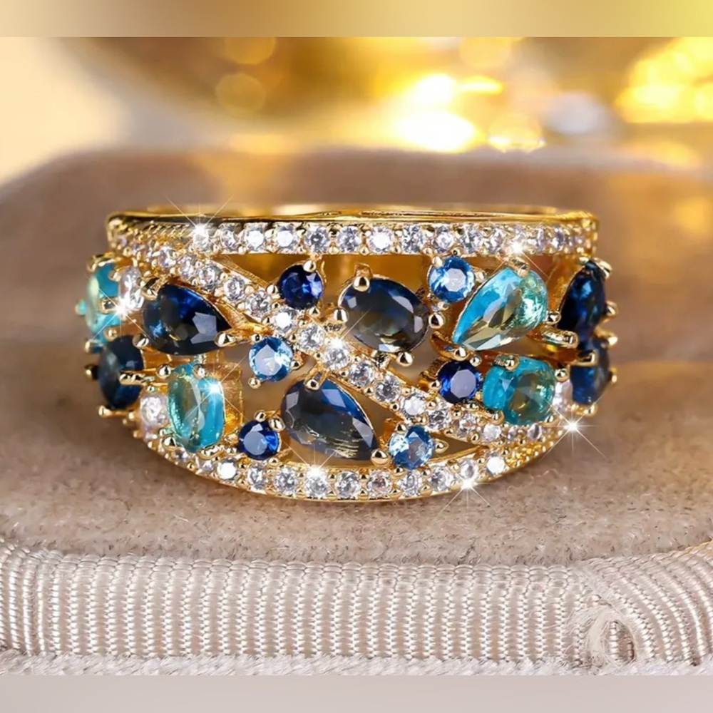 3 for $40 NWOT Multi-Stone Ring - Picture 3 of 6